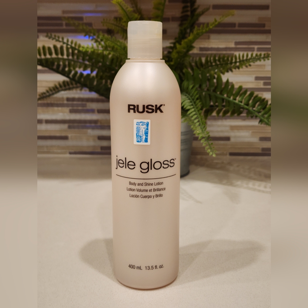 RUSK Jele Gloss Body and Shine Lotion 13.5 oz. New Discontinued